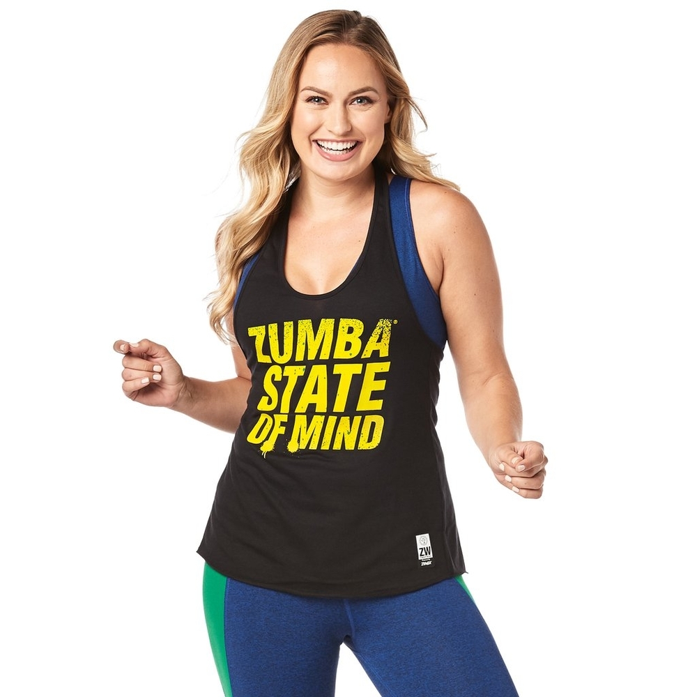 New! Zumba State Of Mind Halter Top